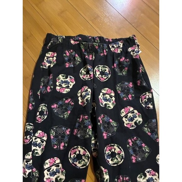Star Wars Black Floral Legging 00 XXS - Picture 2 of 4